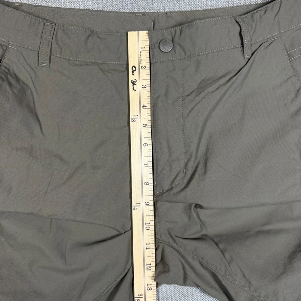 The North Face Basin Convertible Pants Mens 36 Short NWOT Taupe Green Hiking